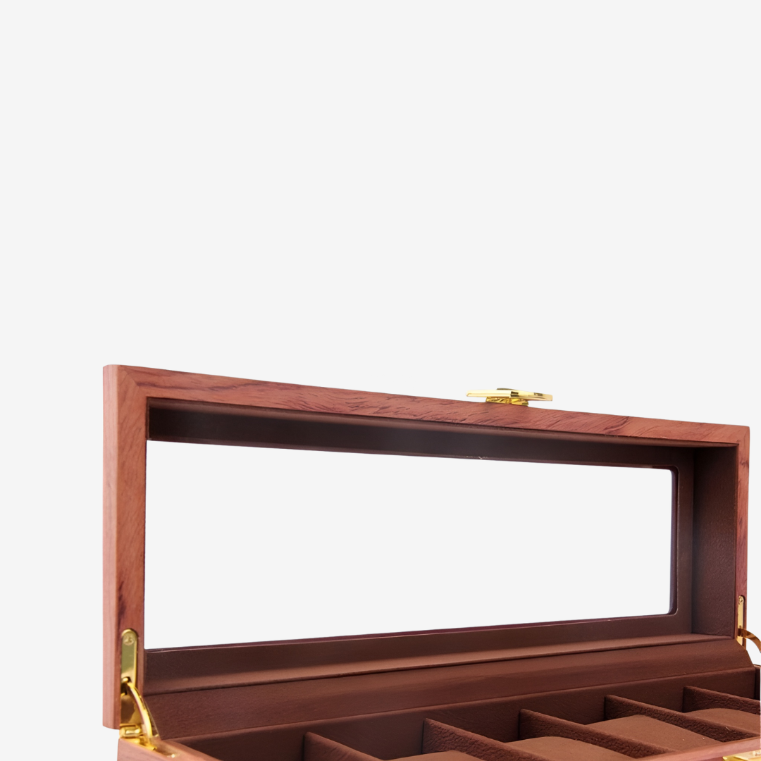 Watch Box - Majestic Wood 10 Slots - Watch Box