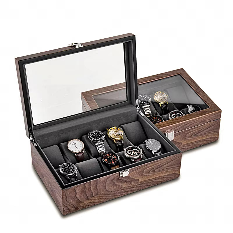 Watch Box – Nocturne 10 Slots - Glass - Watch Box