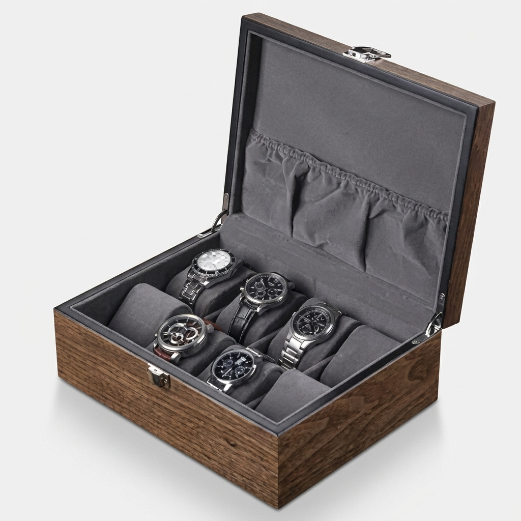 Watch Box – Nocturne 8 Slots - Wood - Watch Box