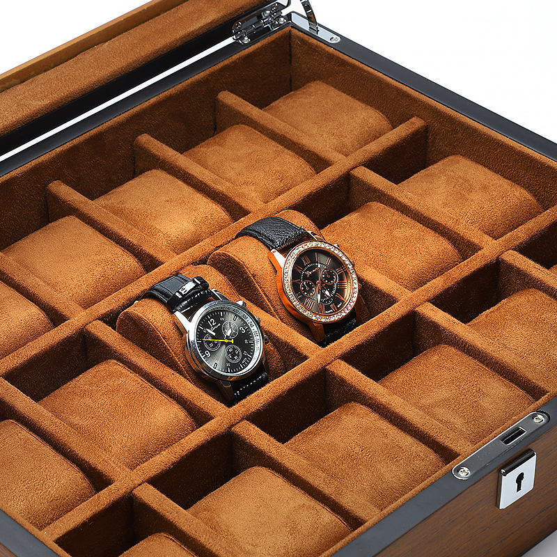 Watch Box – Oak 18 Slots - Watch Box