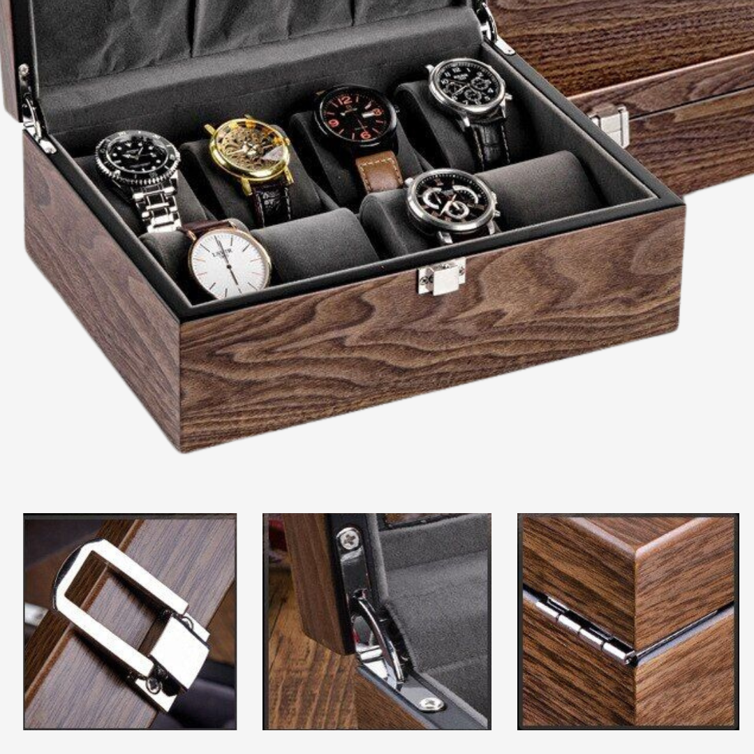 Watch Box - Oak Heritage 8 slots - Watch Box