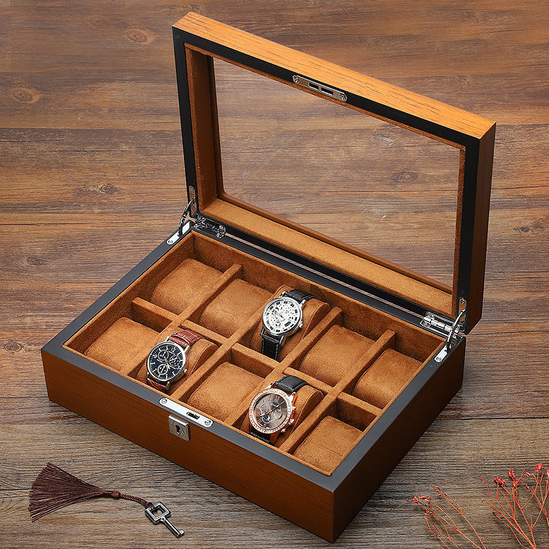 Watch Box – Oak Masterpiece 10 Slots - Watch Box