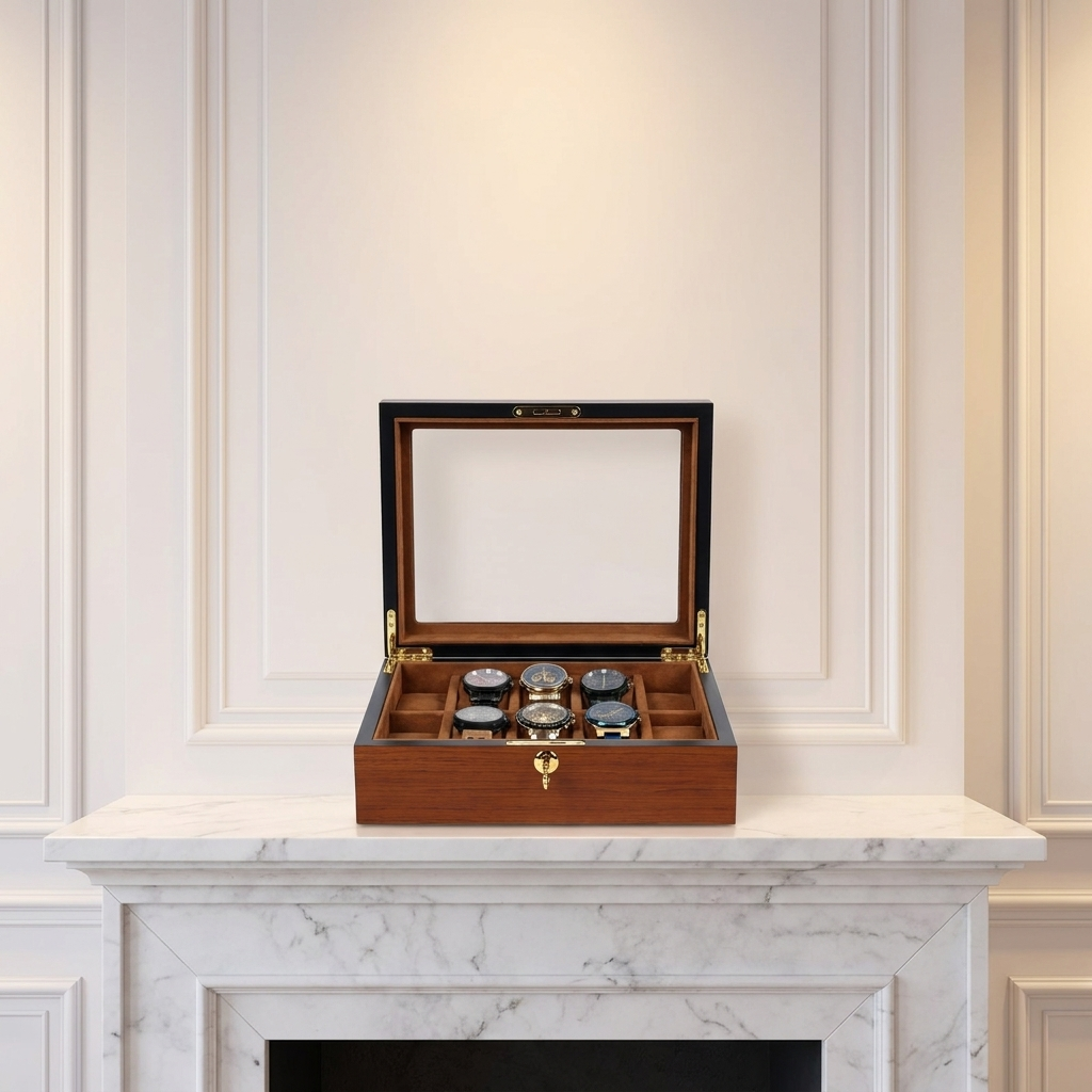 Watch Box – Oak Masterpiece 10 Slots - Watch Box