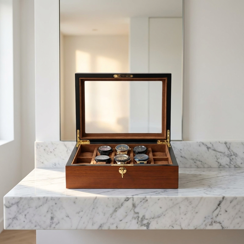 Watch Box – Oak Masterpiece 10 Slots - Watch Box