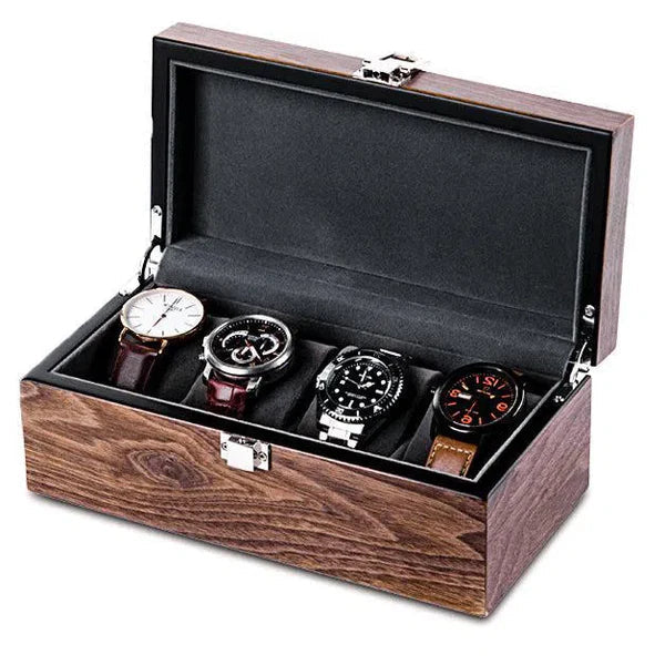 Watch Box - Oak Quartet - 4 slots - Watch Box