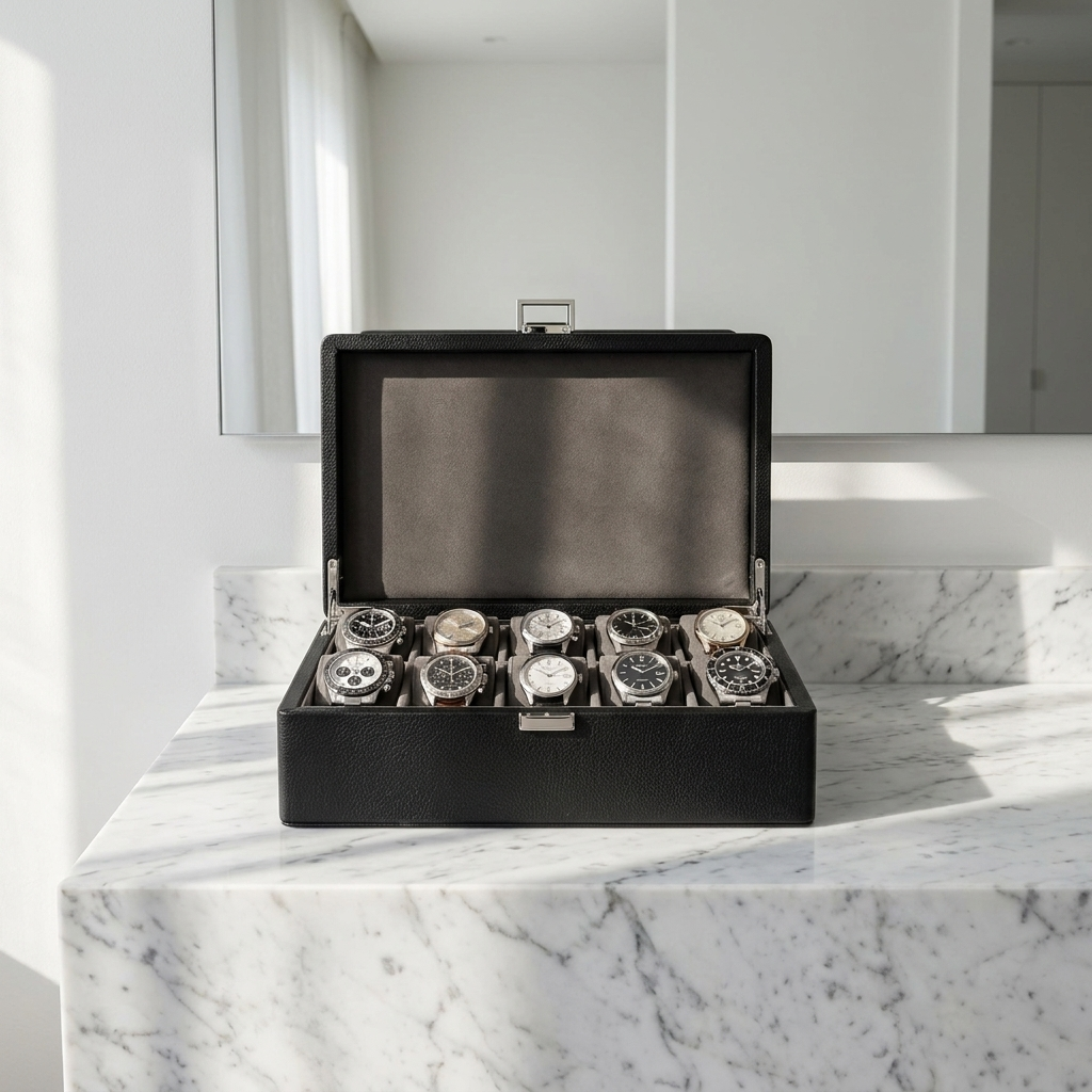 Watch Box – Olive Edition 10 Slots - Watch Box