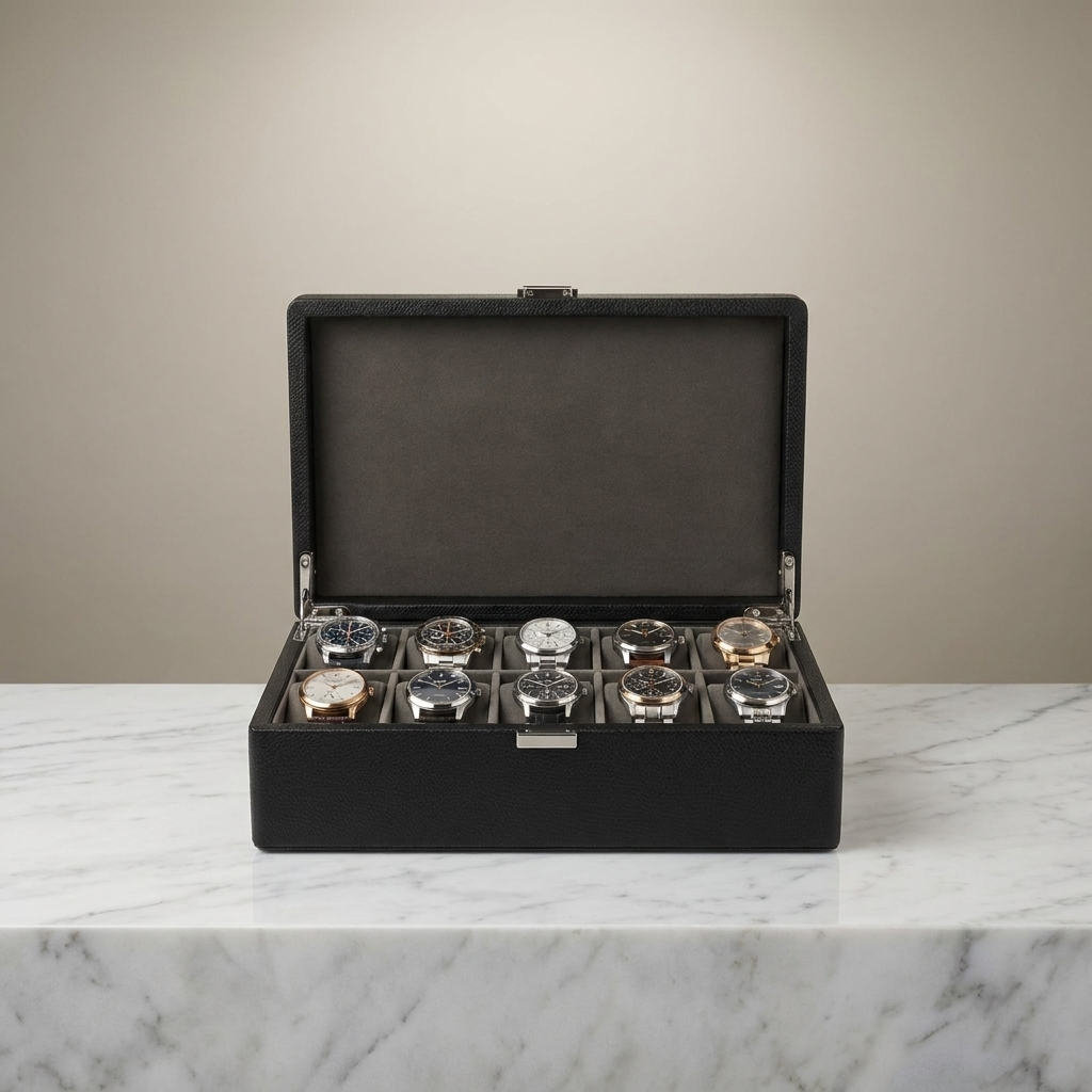 Watch Box – Olive Edition 10 Slots - Watch Box