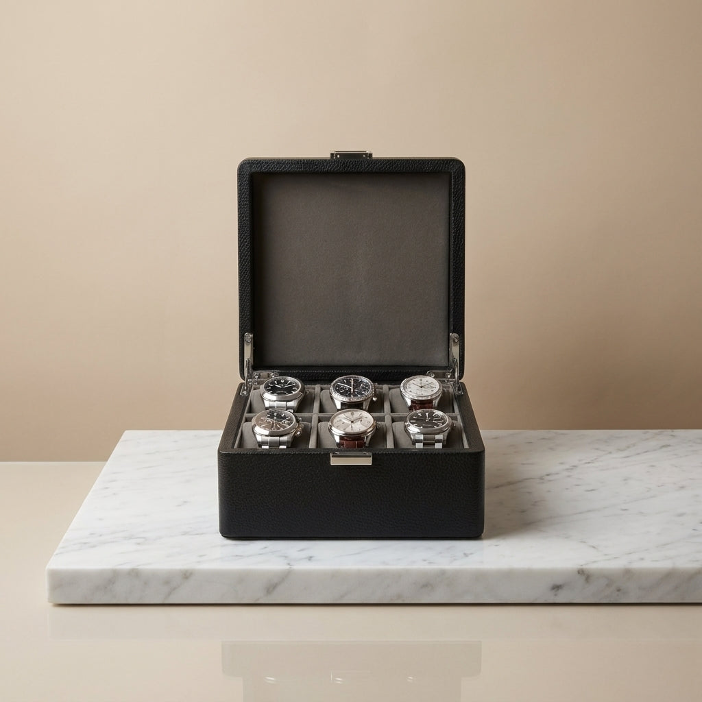 Watch Box – Olive Edition 6 Slots - Watch Box