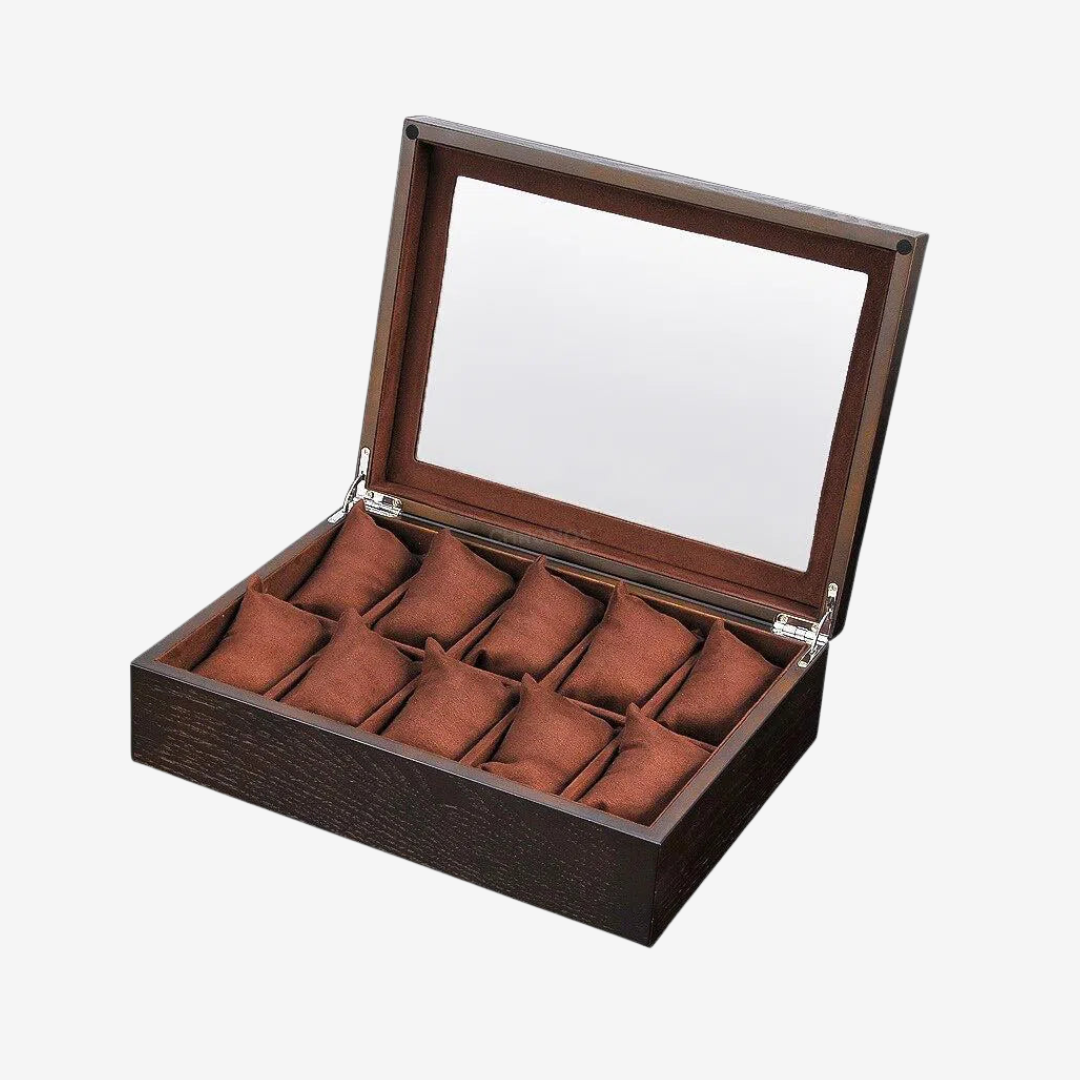 Watch Box – Pine Classic 10 Slots - Watch Box