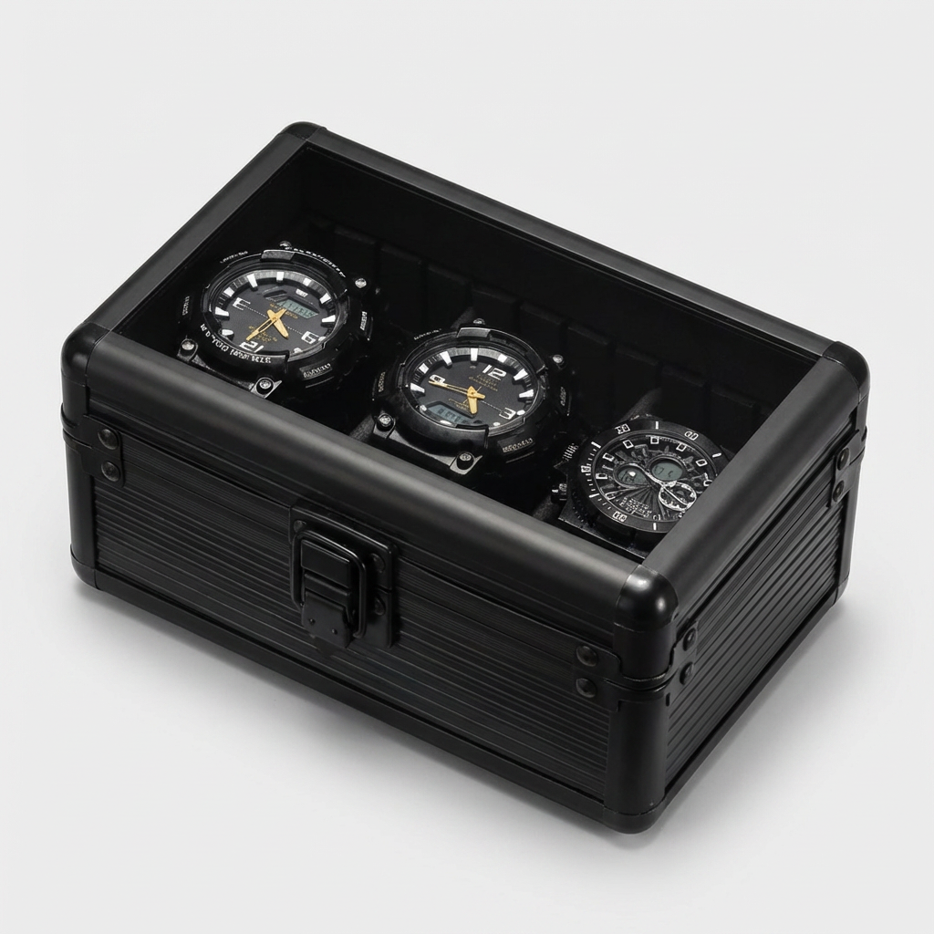 Watch Box – Prestige Manor 3 Slots - Watch Box