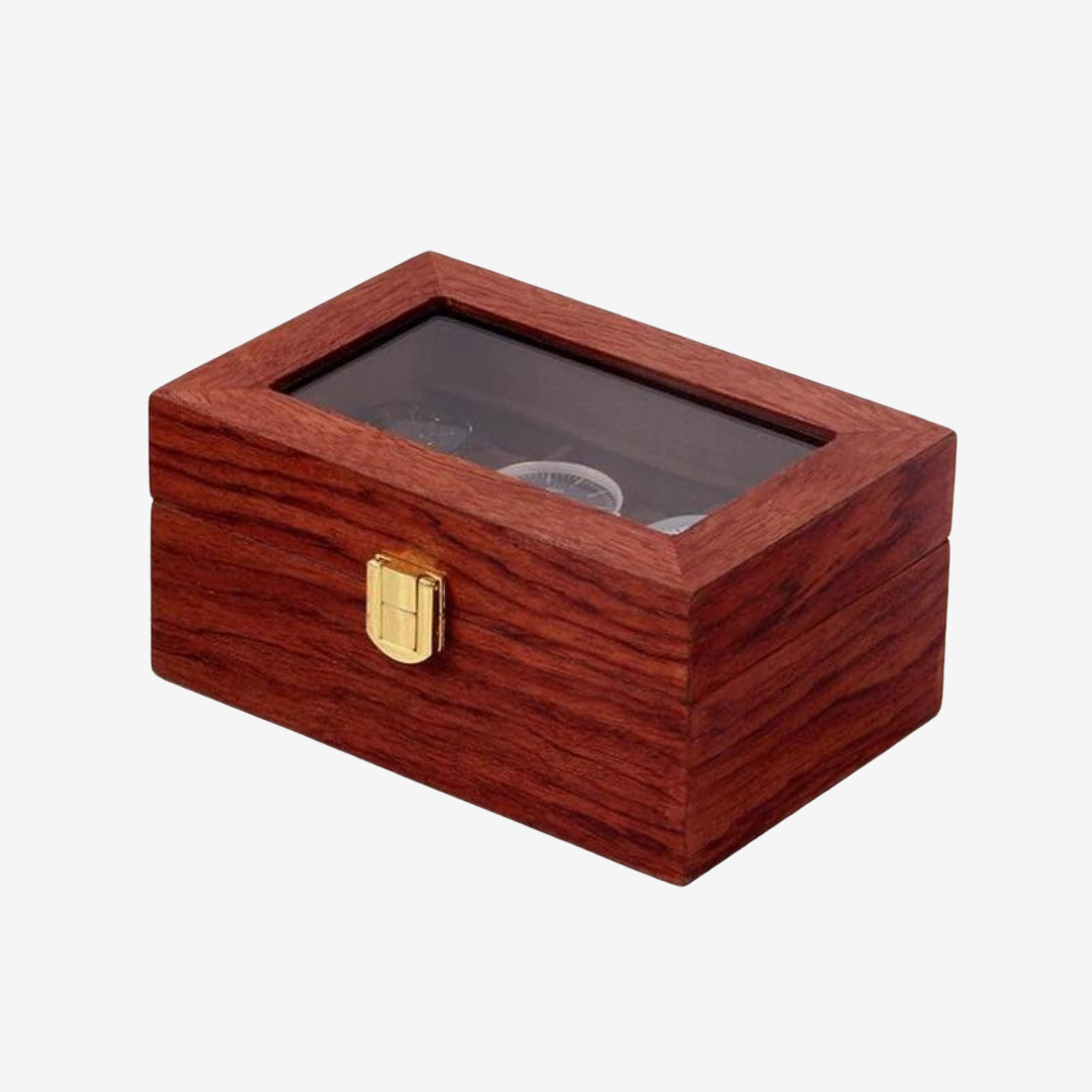 Watch Box - Wood 3 Slots - Watch Box