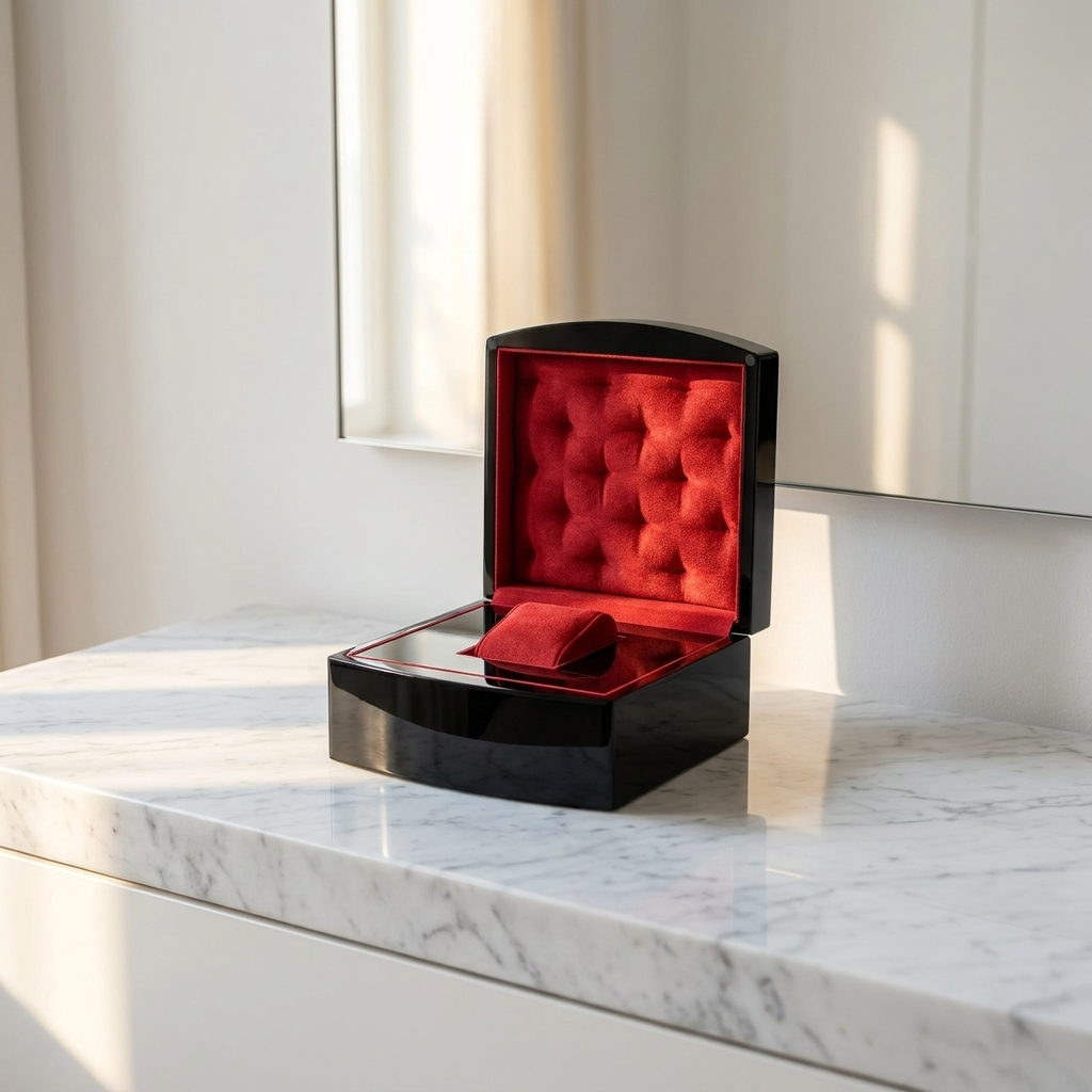 Watch Box – Red Velvet - Watch Box