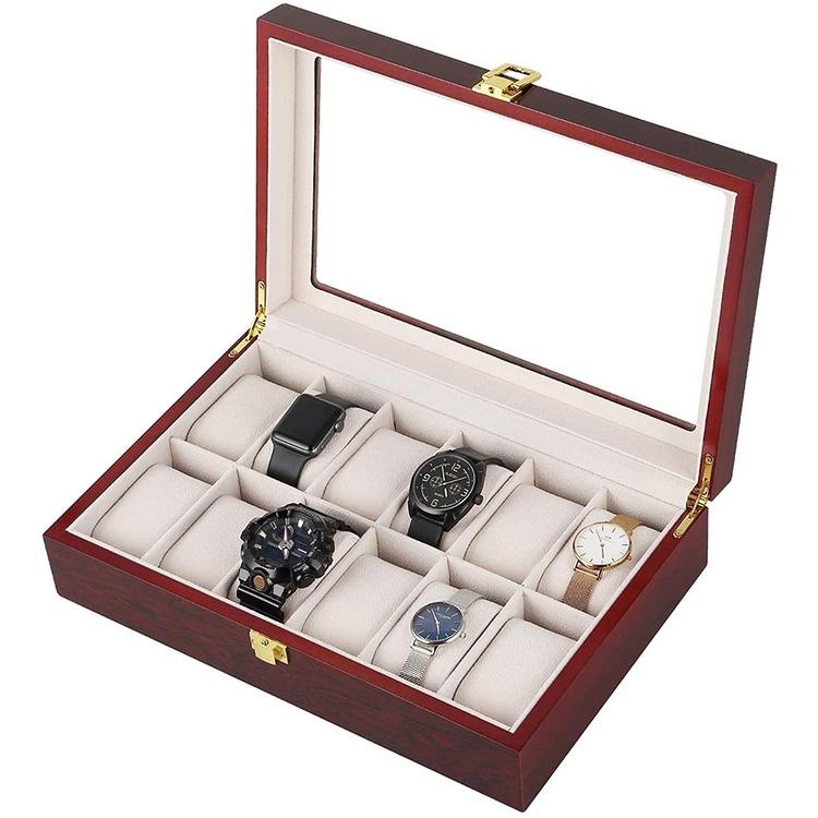 Watch Box – Red Wood - Watch Box