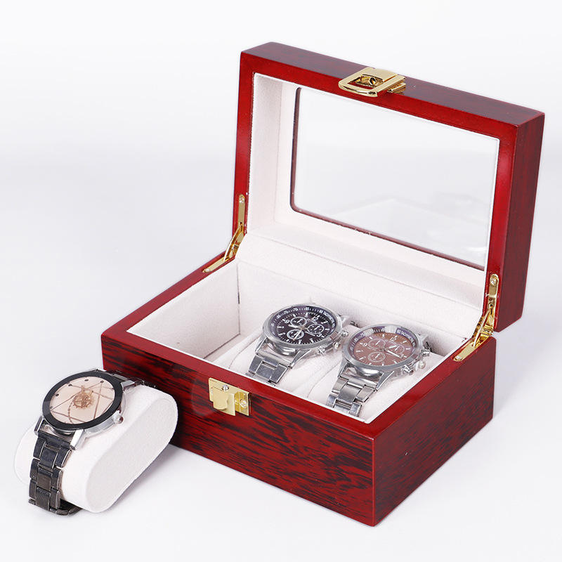 Watch Box – Red Wood - Watch Box