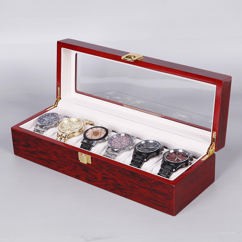 Watch Box – Red Wood - Watch Box