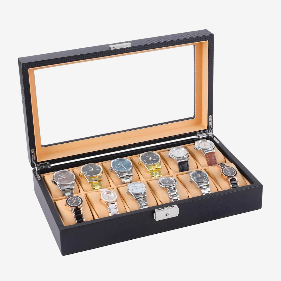 Watch Box – Shadow Storage Box 2 - 12 Slots - Watch Box