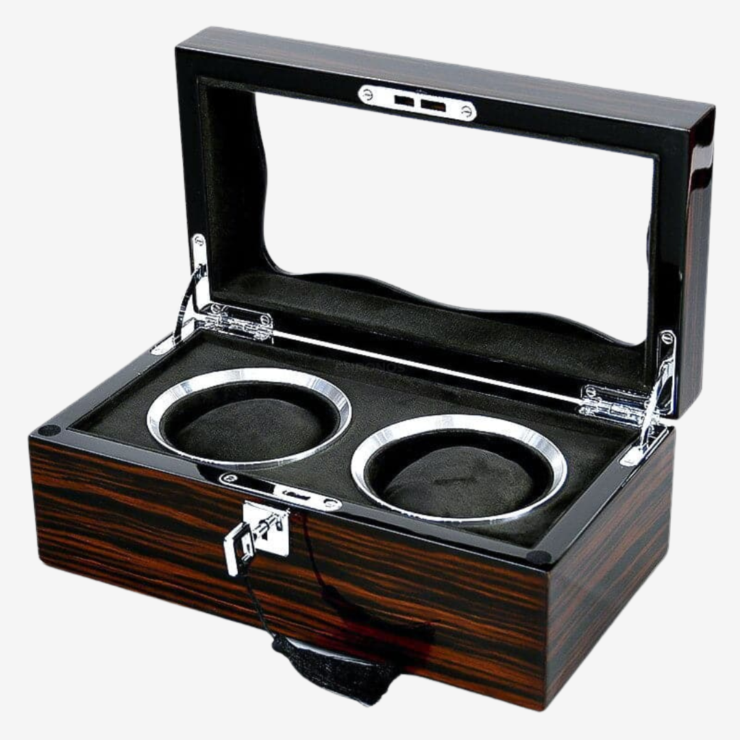 Watch Box - Signature Square 2 slots - Watch Box
