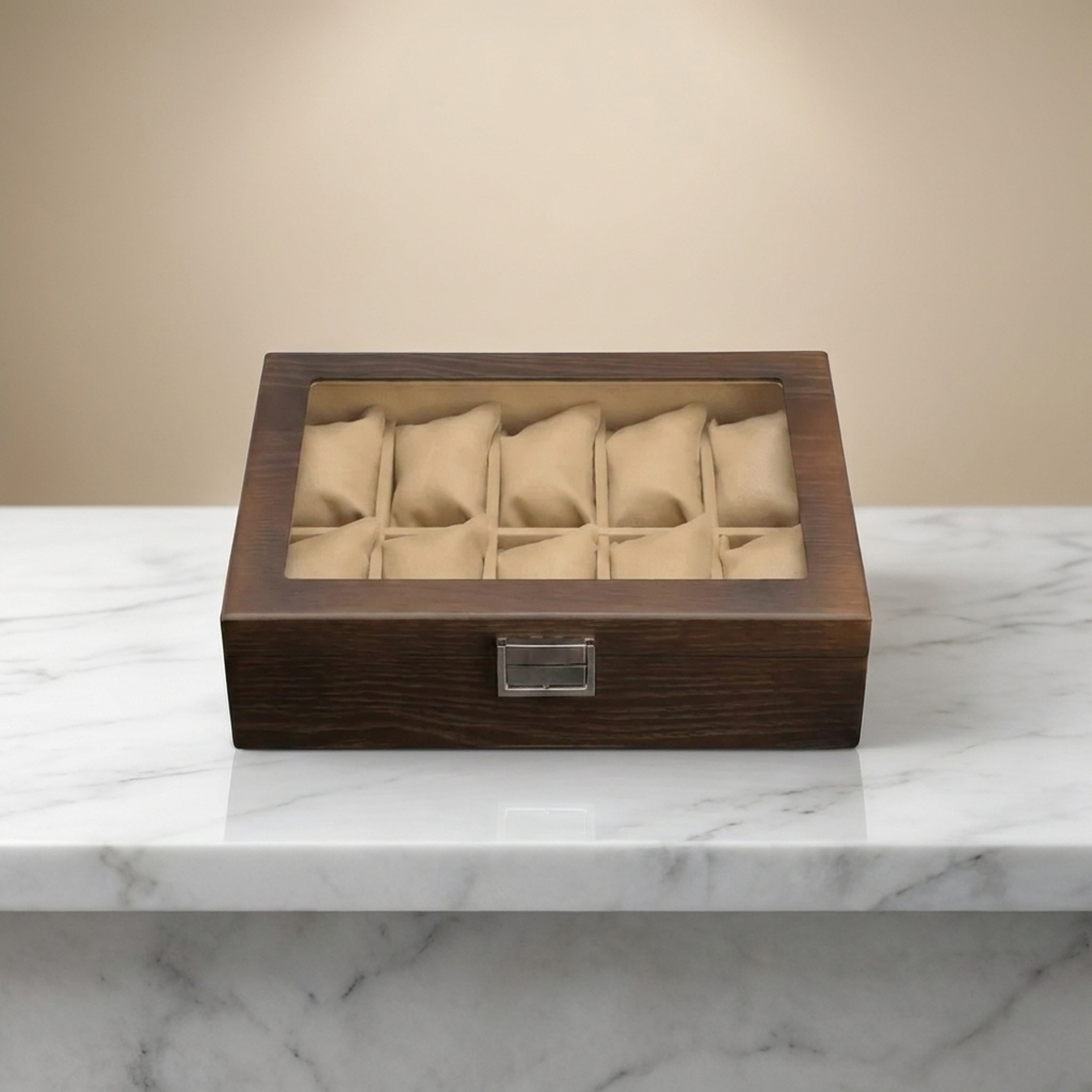 Watch Box – Signature Wood 10 Slots - Watch Box