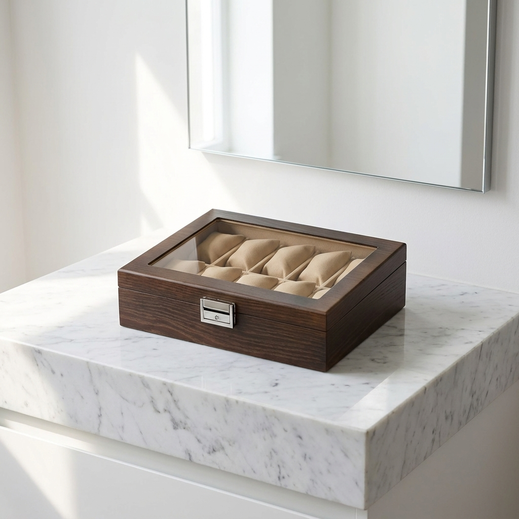 Watch Box – Signature Wood 10 Slots - Watch Box