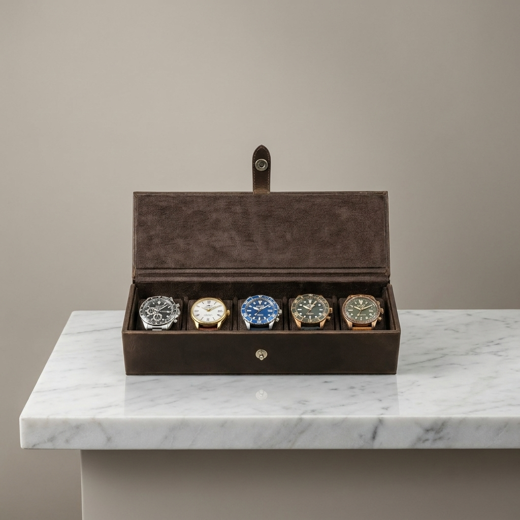 Watch Box – Tanner 5 Slots - Watch Box