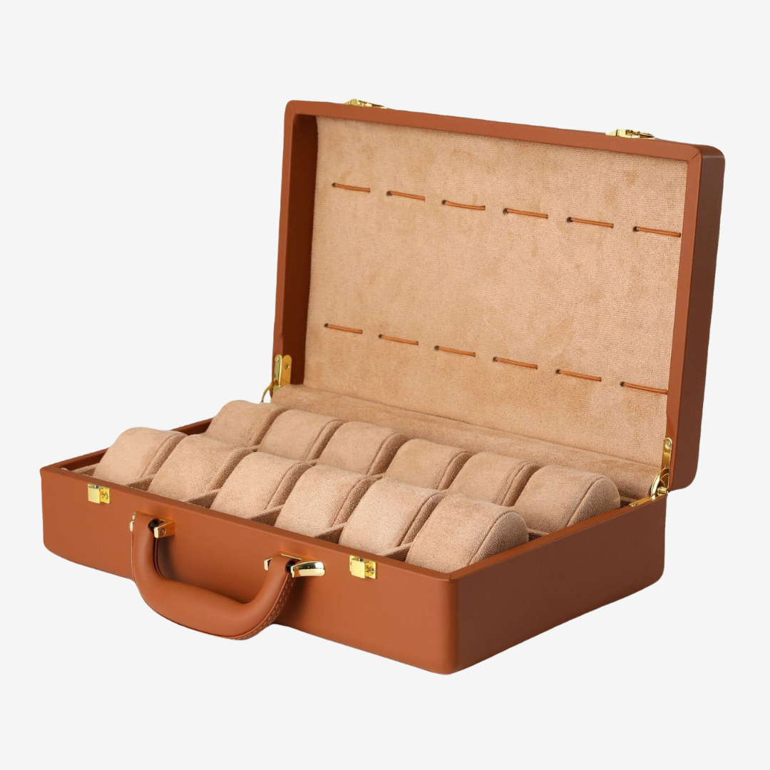 Watch Box - Travel Case 12 Slots - Watch Box