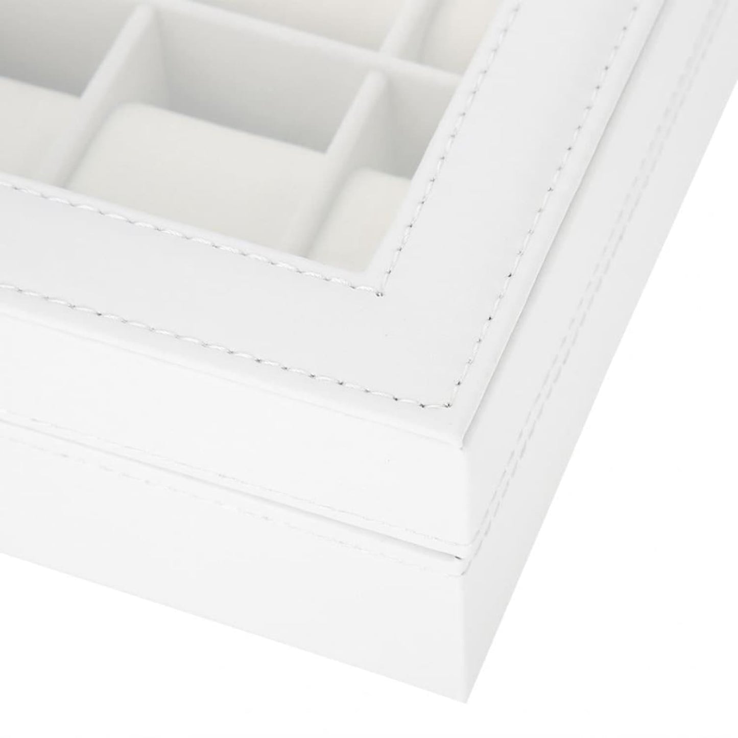 Watch Box - White 12 Slots - Watch Box