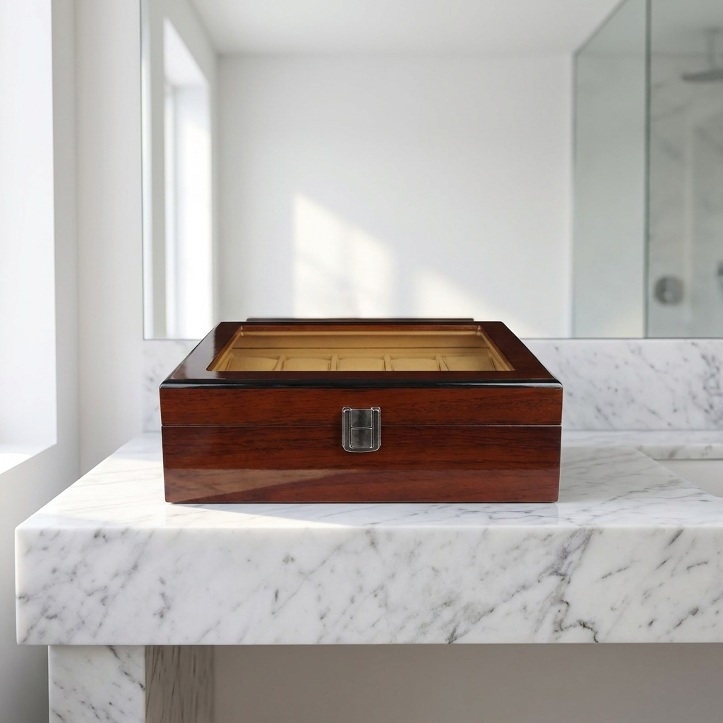 Watch Box – Wood 8 Slots - Watch Box