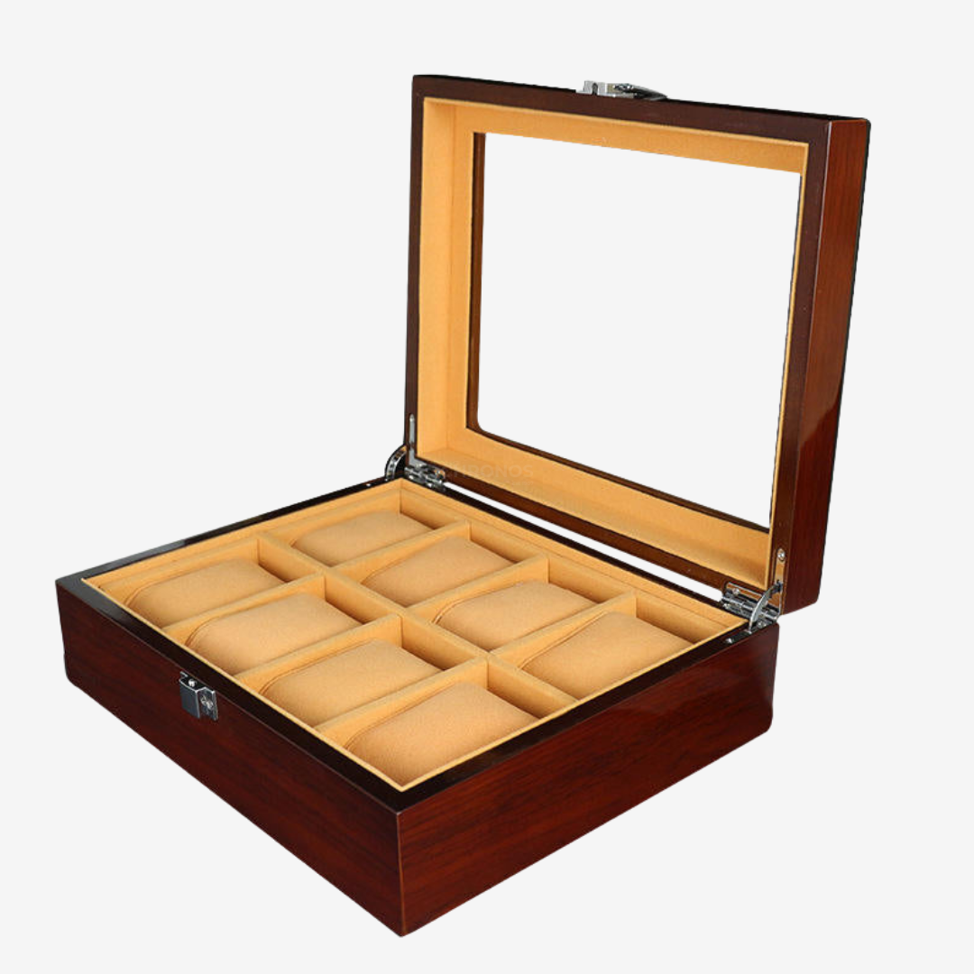 Watch Box – Wood 8 Slots - Watch Box