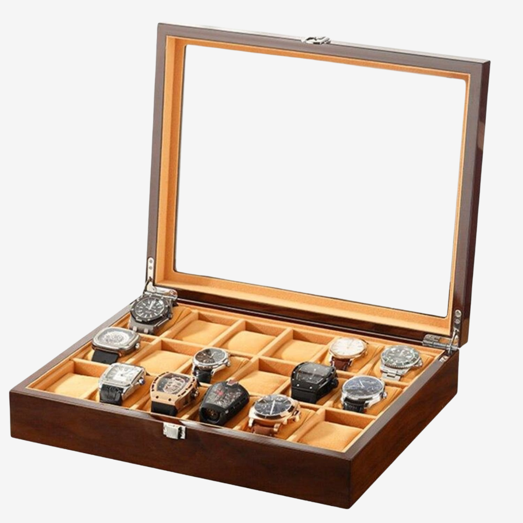 Watch Box - Wood Brown - Watch Box