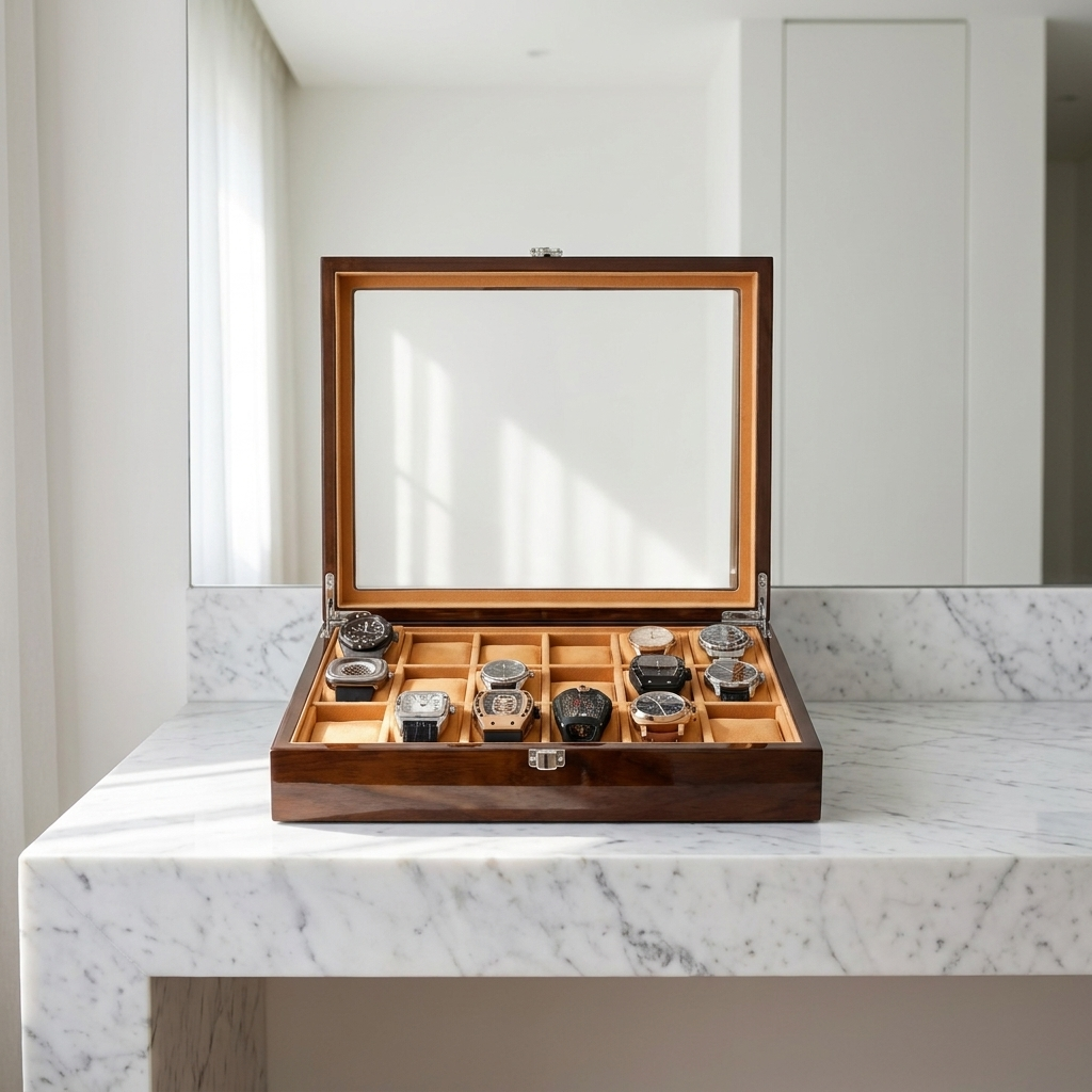 Watch Box – Wood Brown - Watch Box