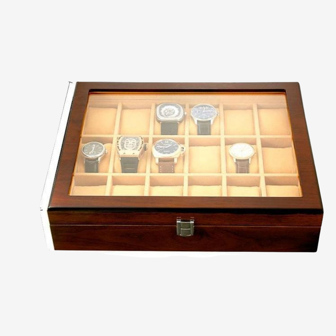 Watch Box - Wood Brown - Watch Box