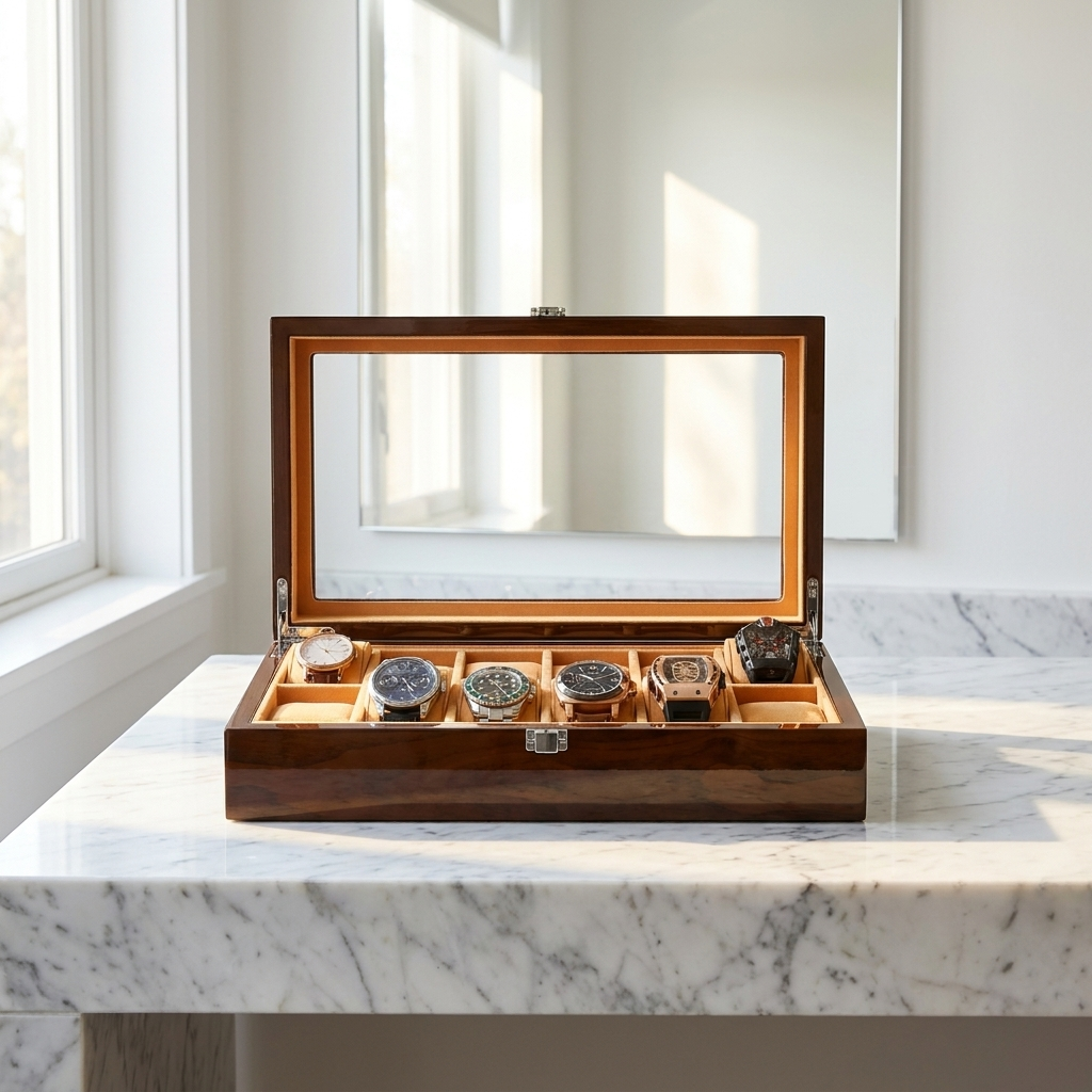 Watch Box – Wood Brown - Watch Box