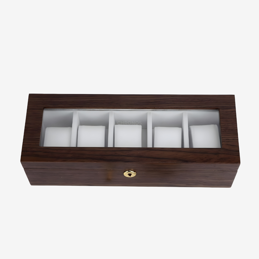Watch Box – WoodTime Box 5 Slots - Watch Box
