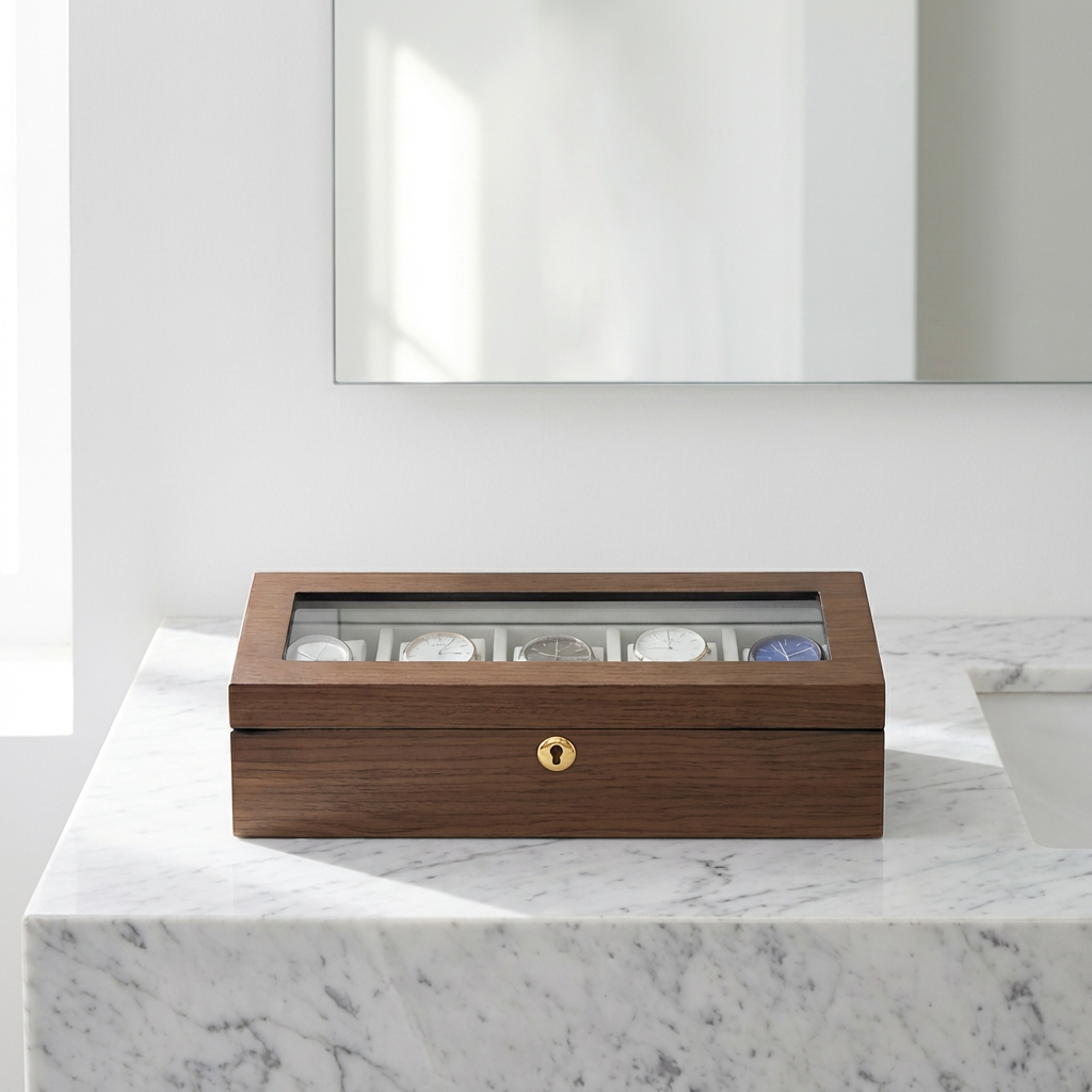 Watch Box – WoodTime Box 5 Slots - Watch Box