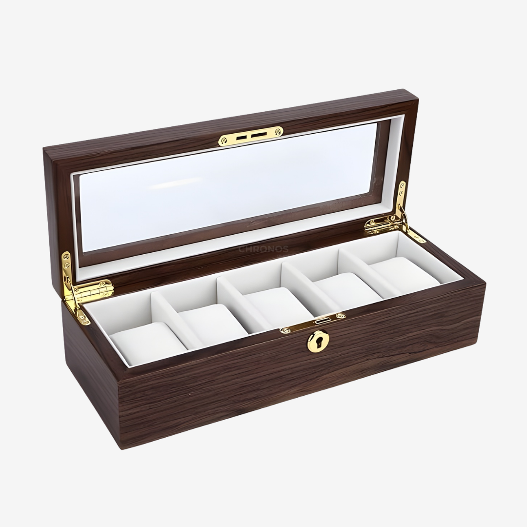 Watch Box – WoodTime Box 5 Slots - Watch Box