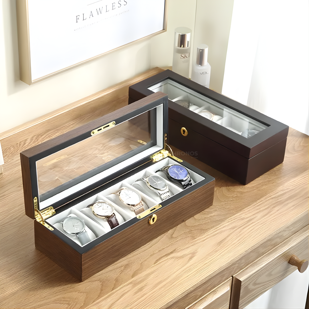 Watch Box – WoodTime Box 5 Slots - Watch Box