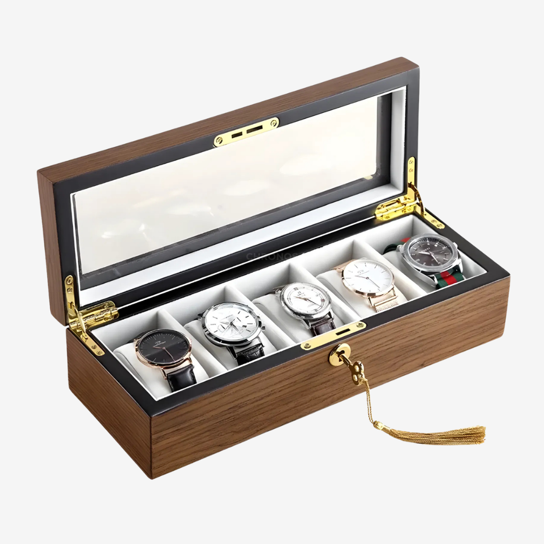 Watch Box – WoodTime Box 5 Slots - Watch Box