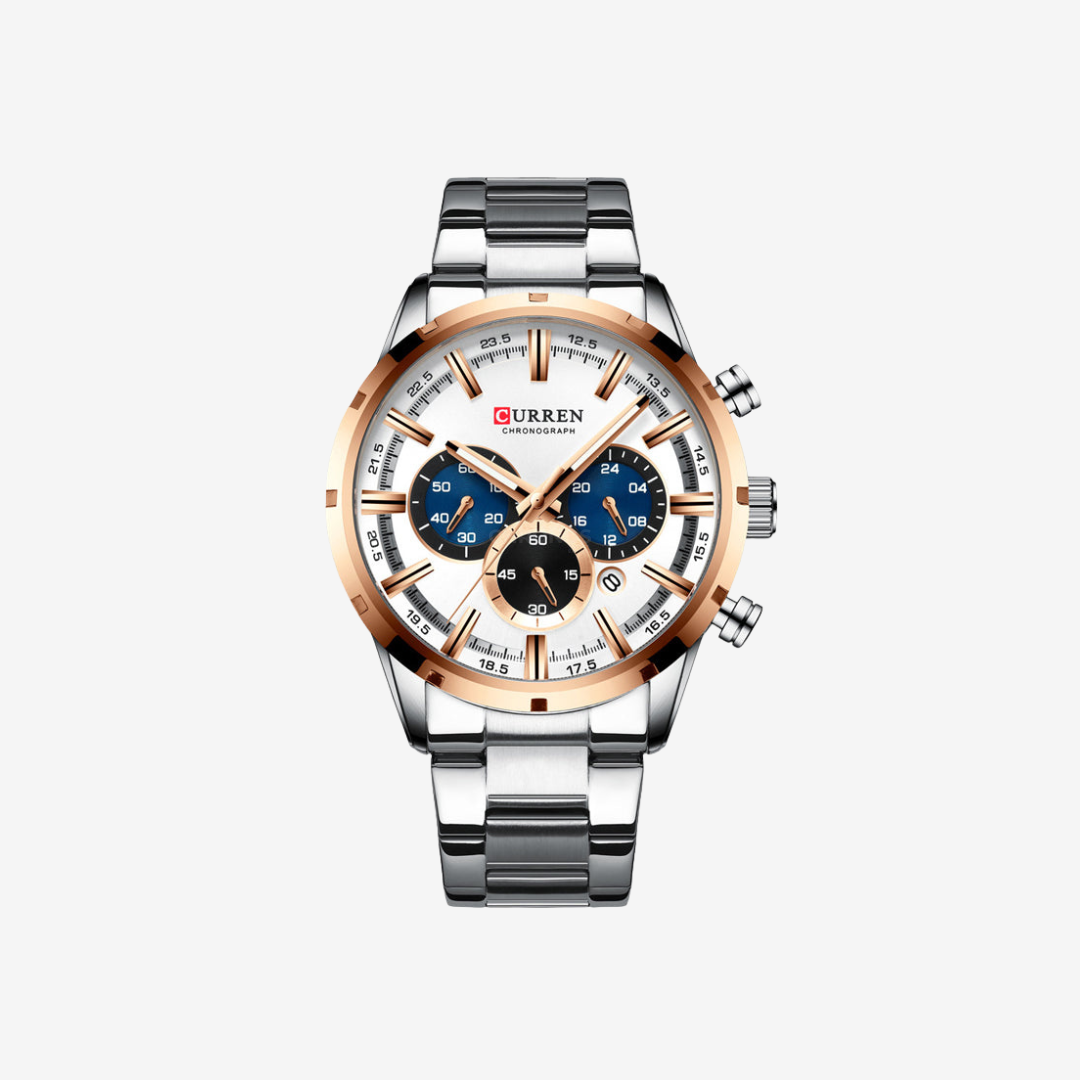 Watch – Cagliari – 47mm - Silver White - Watch