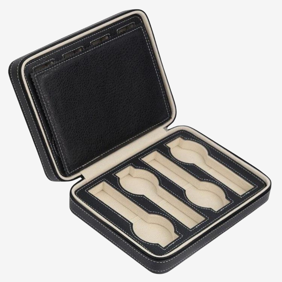Watch Case - Black Travel - Watch Box
