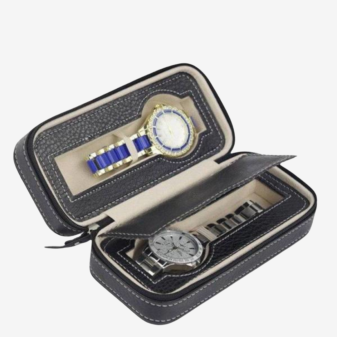 Watch Case - Black Travel - Watch Box