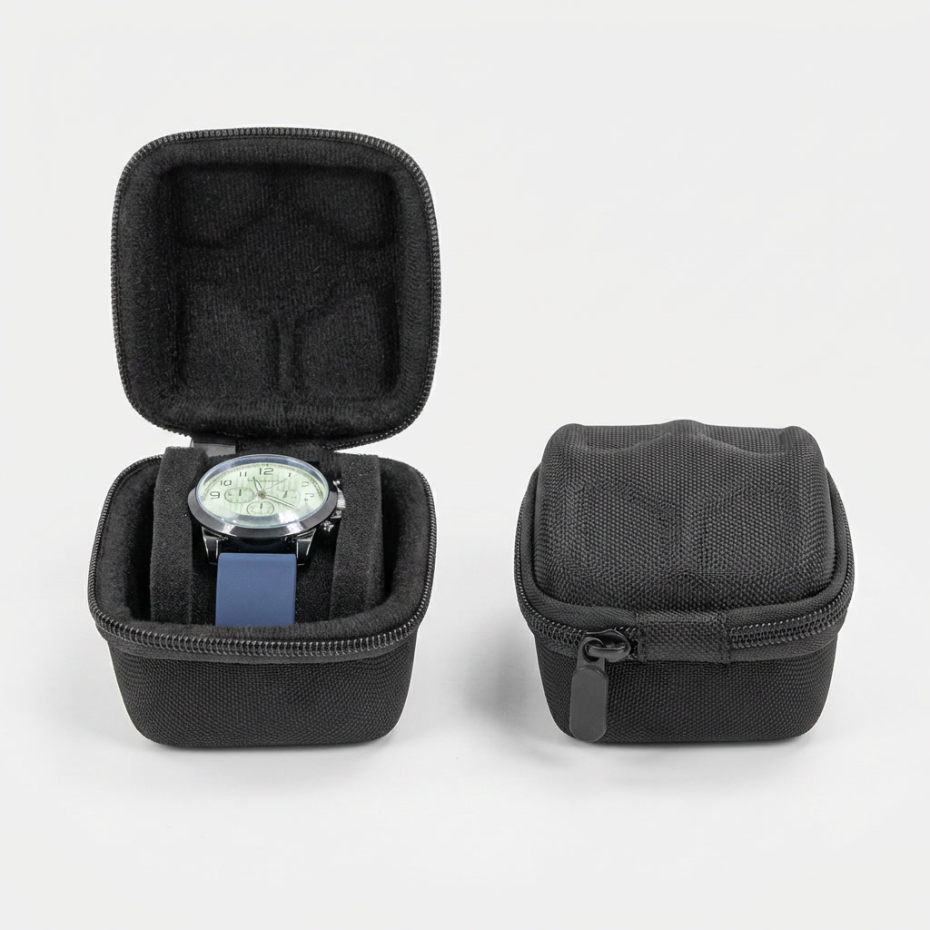 Watch Case – Classic Black - 1 Slot - Watch Case
