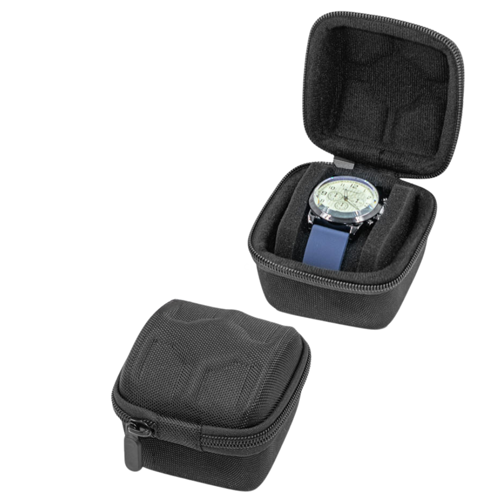 Watch Case, Classic Black - 1 Slot - Watch Case
