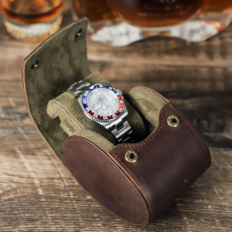 Watch Case – Classic Grain 1 Slots - Watch Case