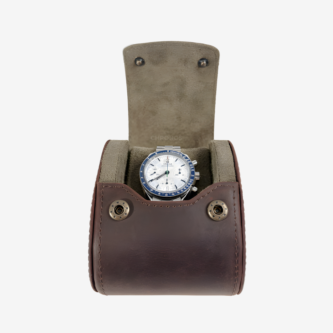 Watch Case – Classic Grain 1 Slot - Watch Case