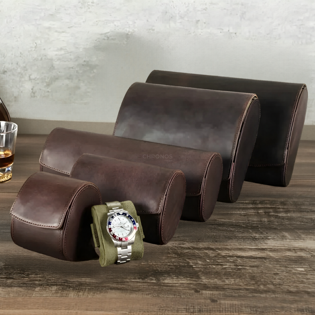 Watch Case – Classic Grain 8 Slots - Watch Case