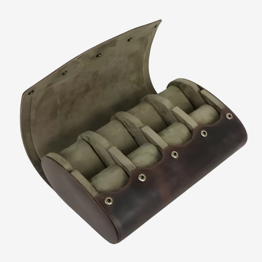 Watch Case – Classic Grain 8 Slots - Watch Case