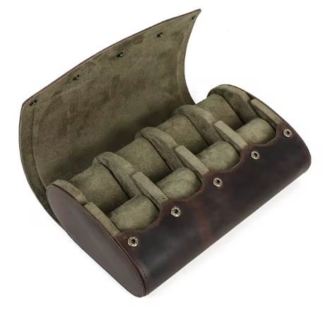 Watch Case – Classic Grain 8 Slots - Watch Case