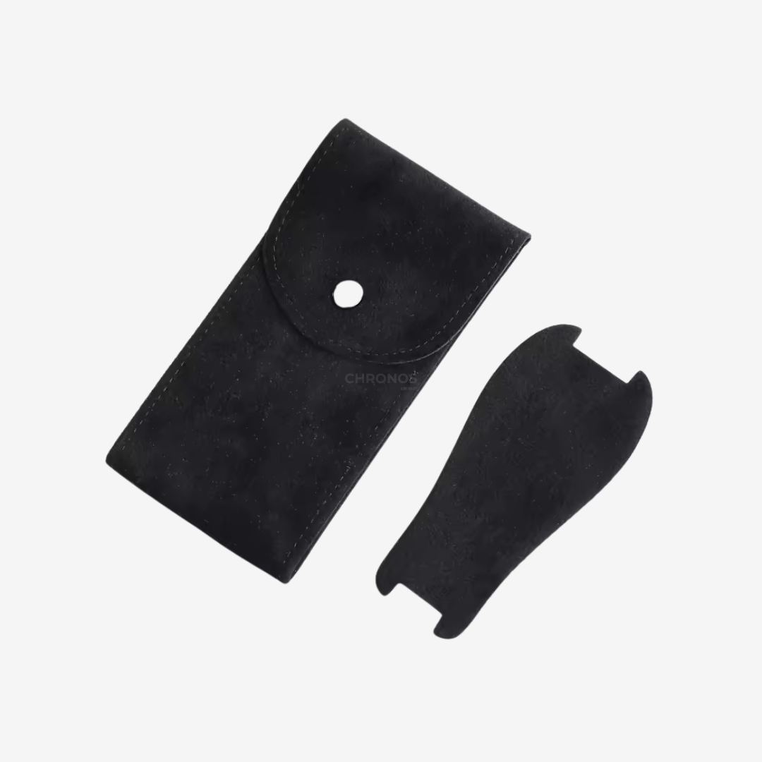 Watch Case – Watch Flannel First Class - Black - Watch Case
