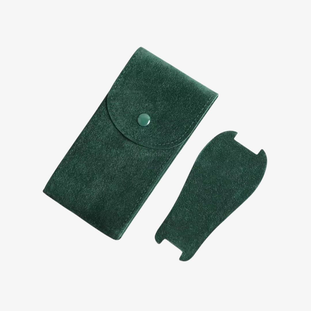 Watch Case – Watch Flannel First Class - Green - Watch Case