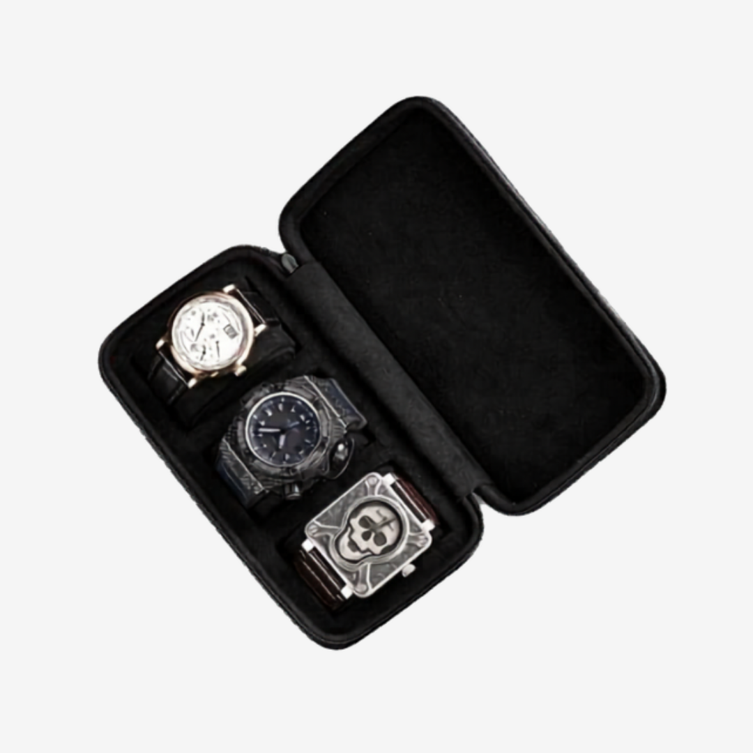 Watch Case – Heritage Signature - Black - Watch Case